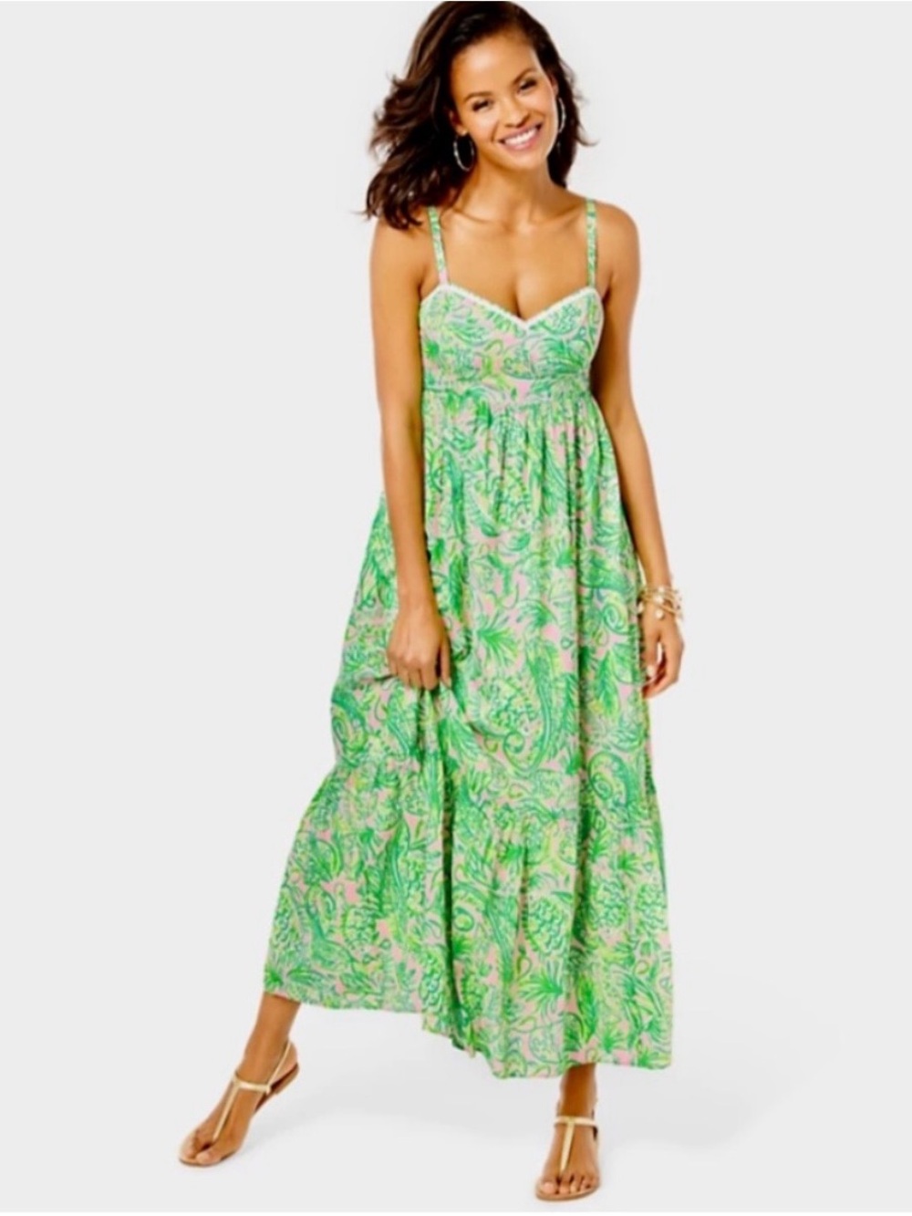 Lilly Pulitzer Heidi Maxi Dress Size 12